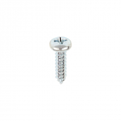No8x5/8 Pozi Pan Ab Point Self Tapping Screw DIN 7981CZ Zinc Plated Pack 200