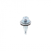 6.3x22 Hex Sheet Metal to Sheet Metal S/D Stitching Screw/Washer Zinc Pack 100