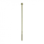 6.7x225 Hex Countersunk Timber Screw Green Pack 50