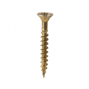 5.0x40 Torx Countersunk Multi Purpose Clamp Screw Zinc & Yellow Plated Timco C2 Range Pack 200