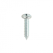 No10x1 Pozi Pan Ab Point Self Tapping Screw DIN 7981CZ Zinc Plated Pack 200
