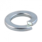 M10 Scss Spring Lock Washer DIN 7980 Zinc Plated Pack 200