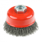 75mm (M14x0.3) Angle Grinder Crimped Steel Wire Cup Brush