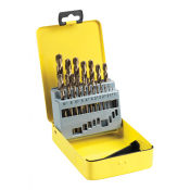 1-10mm HSS Standard Series Ground Cobalt Drill Bit Set 19 Timco