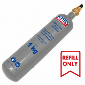 Sealey CO2 Gas Cylinder Refill 1Kg