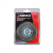 75 Drill Crimped Stainless Steel Wire Wheel Brush Abracs Ea