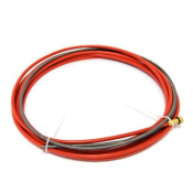 Plastic Coated Steel Liner 4Mtr 1.0-1.2 Red T150/T250/T360