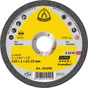 115x1x22.23 Metal Slitting Disc A60N SUPRA Klingspor Pack 25
