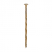 5x100 Pozi Countersunk Chipboard Screw Zinc & Yellow Plated Timco Solo Range Pack 100