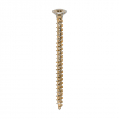 5x70 Pozi Countersunk Chipboard Screw Zinc & Yellow Plated Timco Solo Range Pack 200