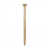 6x100 Pozi Countersunk Chipboard Screw Zinc & Yellow Plated Timco Solo Range Pack 100