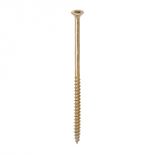 6x130 Pozi Countersunk Chipboard Screw Zinc & Yellow Plated Timco Solo Range Pack 100