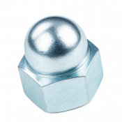 M12 Dome Nut DIN 1587 Zinc Plated Gr.6 Pack 50