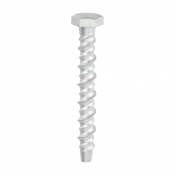 M8x75 Hex Masonry Bolt DIN 529 Silver Pack 100