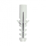 10x50 Type E Wall Plug Nylon Grey Pack 70