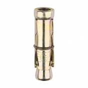 M10 Shield Only Anchor Zinc & Yellow Plated Pack 50