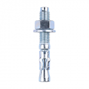 M12x80 Through Anchor Zinc Plated Timco Pack 50