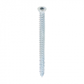 7.5x100 Torx Flat Countersunk Masonry Screw Zinc Plated Timco Pack 100