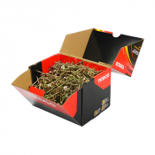 5.0x50 Pozi Countersunk Multi Purpose Screw Zinc & Yellow Plated Timco Velocity Range Pack 1000