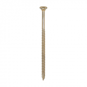 5.0x100 Pozi Countersunk Multi Purpose Screw Zinc & Yellow Plated Timco Classic Range Pack 100
