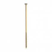 6.0x180 Pozi Countersunk Multi Purpose Screw Zinc & Yellow Plated Timco Classic Range Pack 100