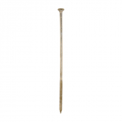 6.0x200 Pozi Countersunk Multi Purpose Screw Zinc & Yellow Plated Timco Classic Range Pack 100