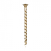 5.0x75 Pozi Countersunk Multi Purpose Screw Zinc & Yellow Plated Timco C2 Range Pack 200