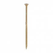 6.0x130 Pozi Countersunk Multi Purpose Screw Zinc & Yellow Plated Timco C2 Range Pack 100