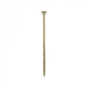 6.0x150 Pozi Countersunk Multi Purpose Screw Zinc & Yellow Plated Timco C2 Range Pack 100