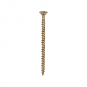 5.0x80 Pozi Countersunk Multi Purpose Screw Zinc & Yellow Plated Timco Classic Range Pack 200