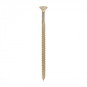 5.0x90 Pozi Countersunk Multi Purpose Screw Zinc & Yellow Plated Timco Classic Range Pack 100