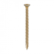 3.5x50 Pozi Countersunk Multi Purpose Screw Zinc & Yellow Plated Timco Classic Range Pack 200
