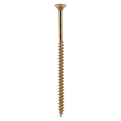 6x200 Pozi Countersunk Chipboard Screw Zinc & Yellow Plated Timco Solo Range Pack 100