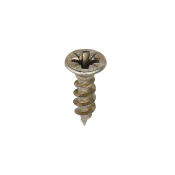 4x15 Pozi Countersunk Chipboard Screw Zinc & Yellow Plated Timco Solo Range Pack 200
