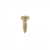 5.0x20 Pozi Countersunk Multi Purpose Screw Zinc & Yellow Plated Timco Classic Range Pack 200