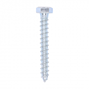 8x60 Coachscrew DIN 571 Zinc Plated Pack 100