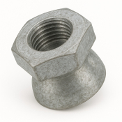 M10 Shear Nut DIN 934 Hot Dipped Galvanised Pack 100