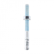 M20x215 Through Anchor Zinc Plated Timco Pack 8