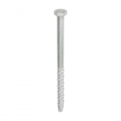 M12x200 Hex Masonry Bolt DIN 529 Silver Pack 25
