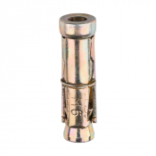M6 Shield Only Anchor Zinc & Yellow Plated Pack 50