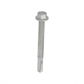 5.5x55 Hex Metal to Heavy Section Steel S/D Exterior Screw Steel Steel/Silver Pack 100