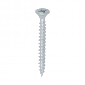 4.0x40 Pozi Countersunk External Multi Purpose Silver Screw Timco C2 Range Pack 350