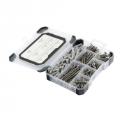 Pozi Countersunk Woodscrew, Plug & Drill Bit Assortment A2 Timco Pack 251