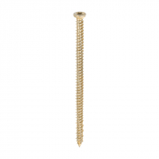 7.5x130 Torx Flat Countersunk Masonry Screw Zinc & Yellow Plated Timco Pack 100
