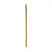 7.5x200 Torx Flat Countersunk Masonry Screw Zinc & Yellow Plated Timco Pack 100