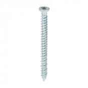 7.5x80 Torx Flat Countersunk Masonry Screw Zinc Plated Timco Pack 100