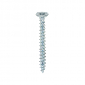 4x40 Pozi Countersunk Chipboard Screw Zinc Plated Timco Solo Range Pack 200