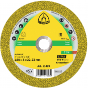 115x2.5x22.23 Stone Depressed Centre Cutting Disc C24 EXTRA Klingspor Pack 25