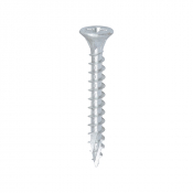 6.0x50 Pozi Countersunk External Multi Purpose Silver Screw Timco C2 Range Pack 120