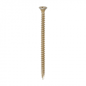 4.0x70 Pozi Countersunk Multi Purpose Screw Zinc & Yellow Plated Timco C2 Range Pack 200